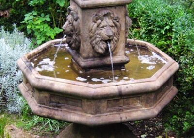 Henri Studio Collection Lion Fountains garden center supplies landscaping